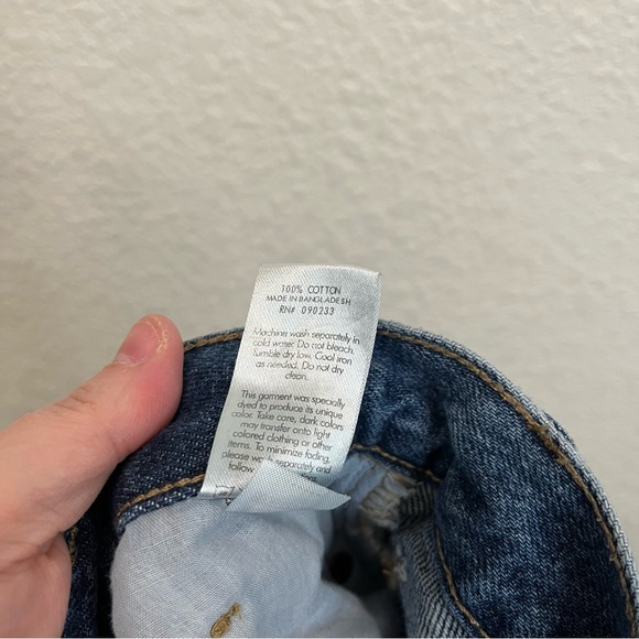 PacSun Ultra High Rise Slim Distressed Knee Holes Med Wash Jeans Womens Size 24 - Picture 11 of 12